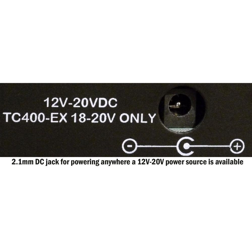 Dolgin Engineering TC400 Four-Position Simultaneous Battery Charger for Panasonic VBD58, VBR118G, VBR89G, VBR59P, and D54