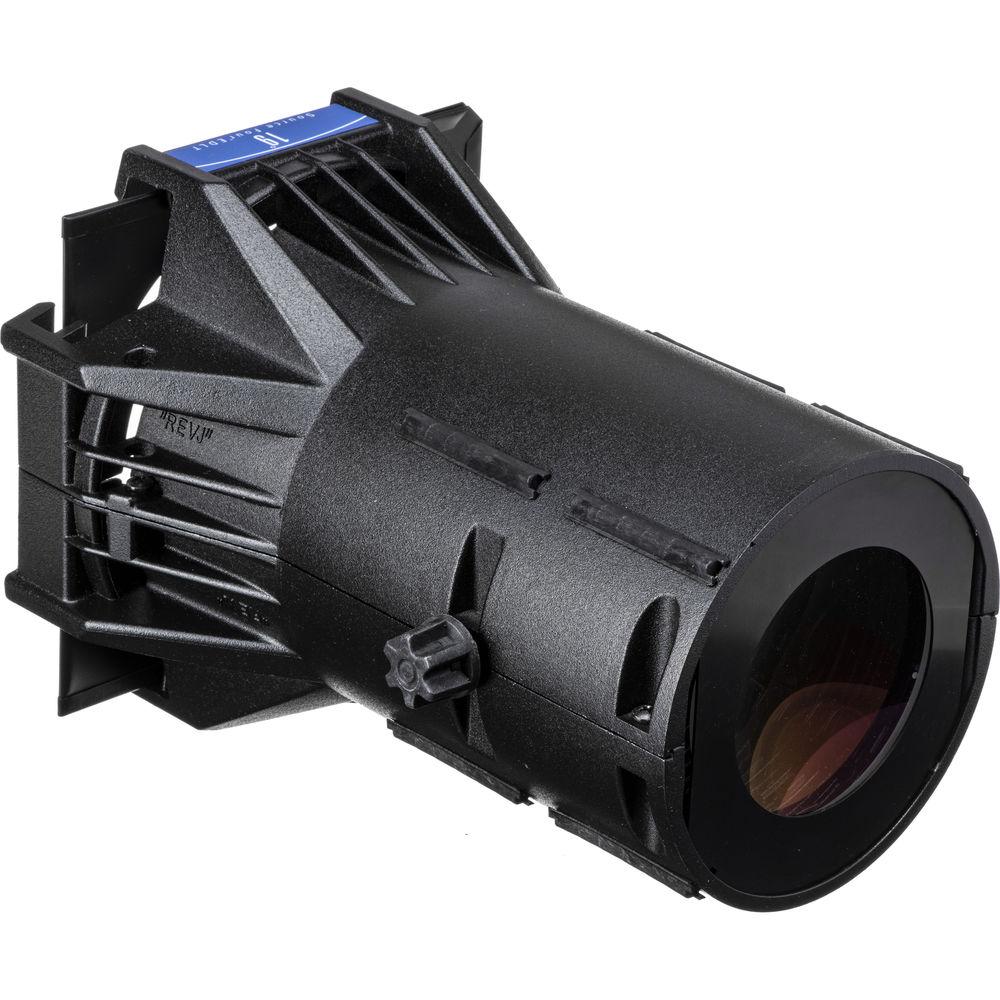 ETC Enhanced Definition Lens Tube for Source 4 Black Ellipsoidals, Black - 19 Degrees