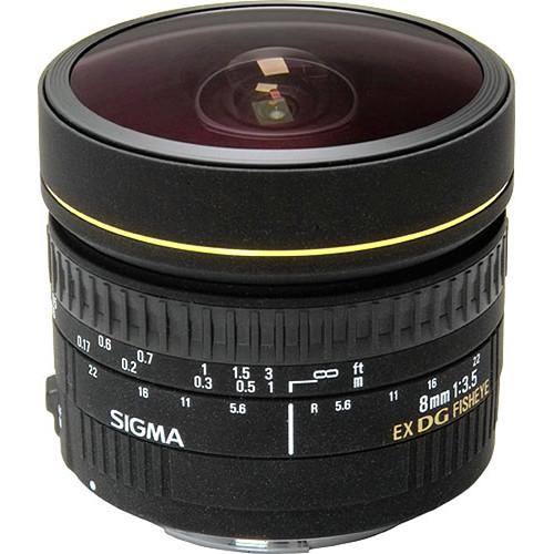 Sigma 8mm f 3.5 EX DG Circular Fisheye Lens for Canon EF