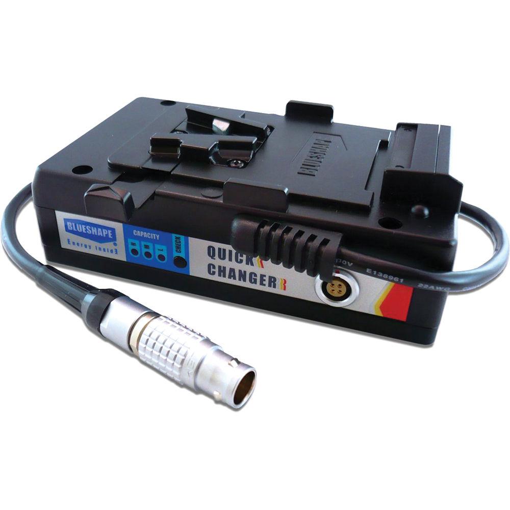 BLUESHAPE V-Mount Battery Hot Swap Adapter for RED ONE
