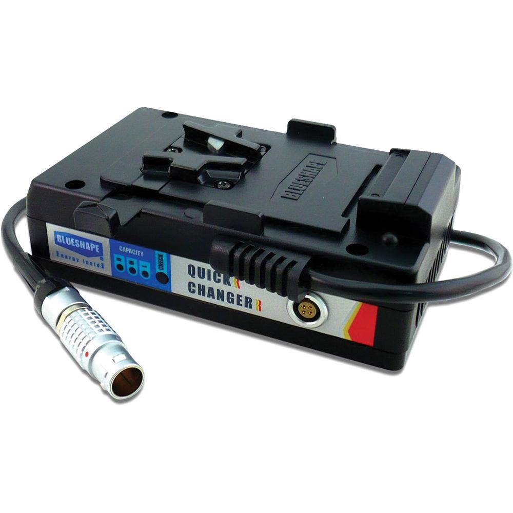 BLUESHAPE V-Mount Battery Hot Swap Adapter for RED ONE