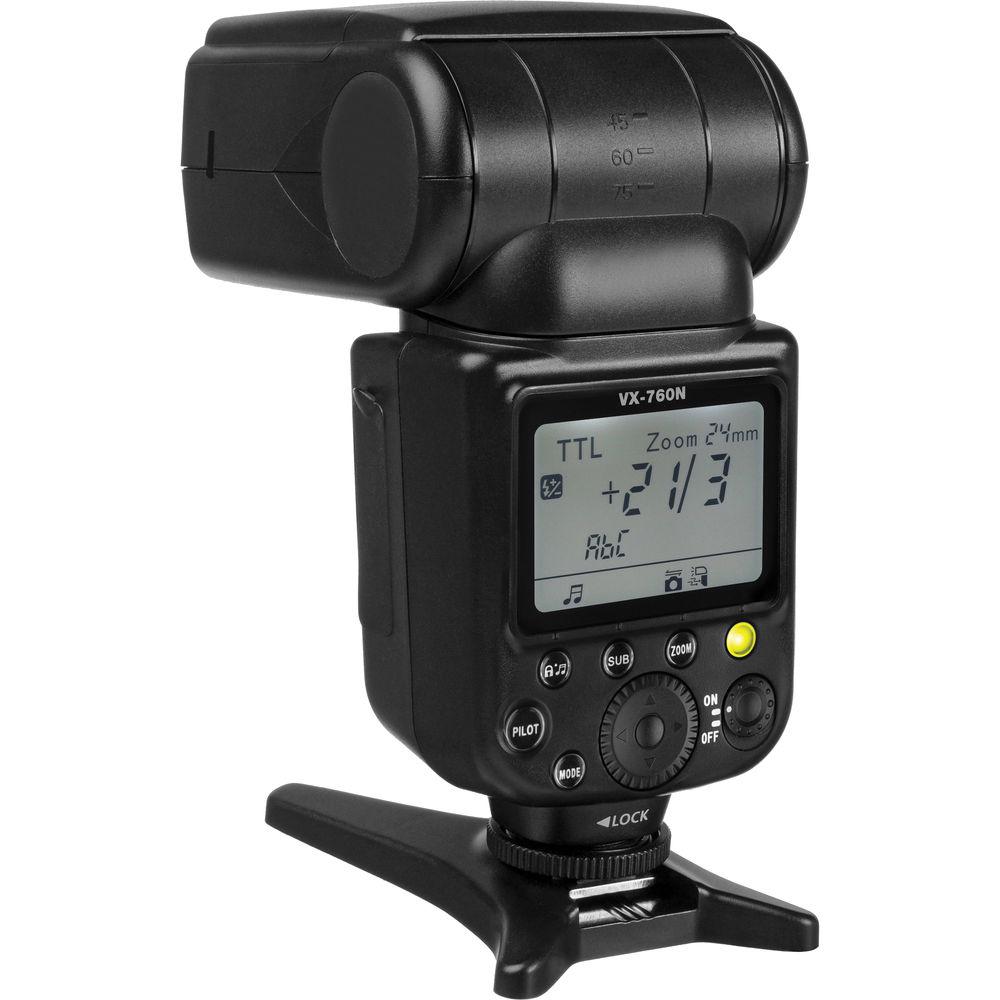 Bolt VX-760N Wireless TTL Flash for Nikon Cameras