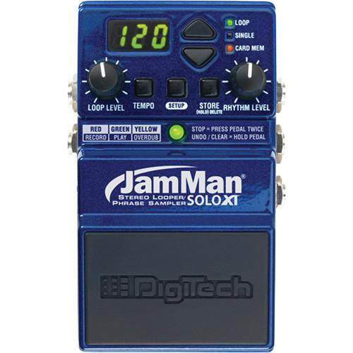 DigiTech JamMan Solo XT - Looper Pedal with USB and microSDHC Slot