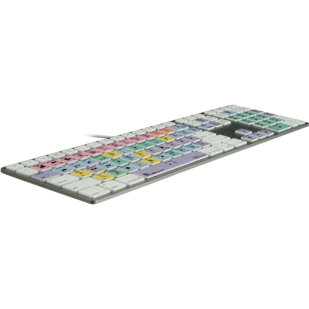LogicKeyboard Advance Line Final Cut Pro X Ultra-Thin Aluminum Keyboard