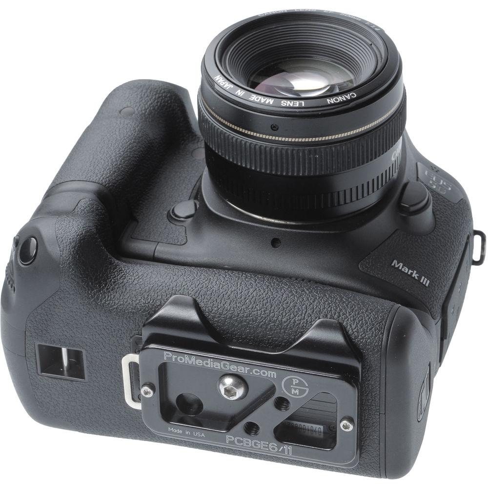 ProMediaGear Body Plate for Canon 5D Mark III DSLR with BG-E11 Battery Grip