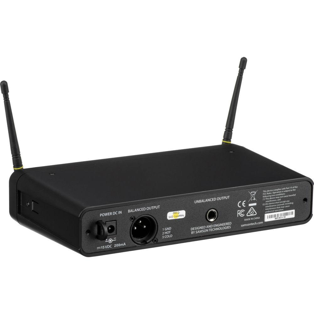 Samson Concert 88 Handheld 16-Channel True Diversity UHF Wireless System