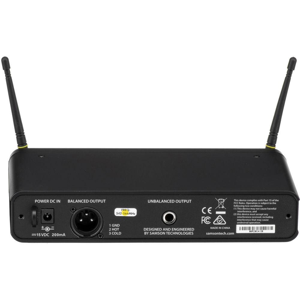 Samson Concert 88 Handheld 16-Channel True Diversity UHF Wireless System