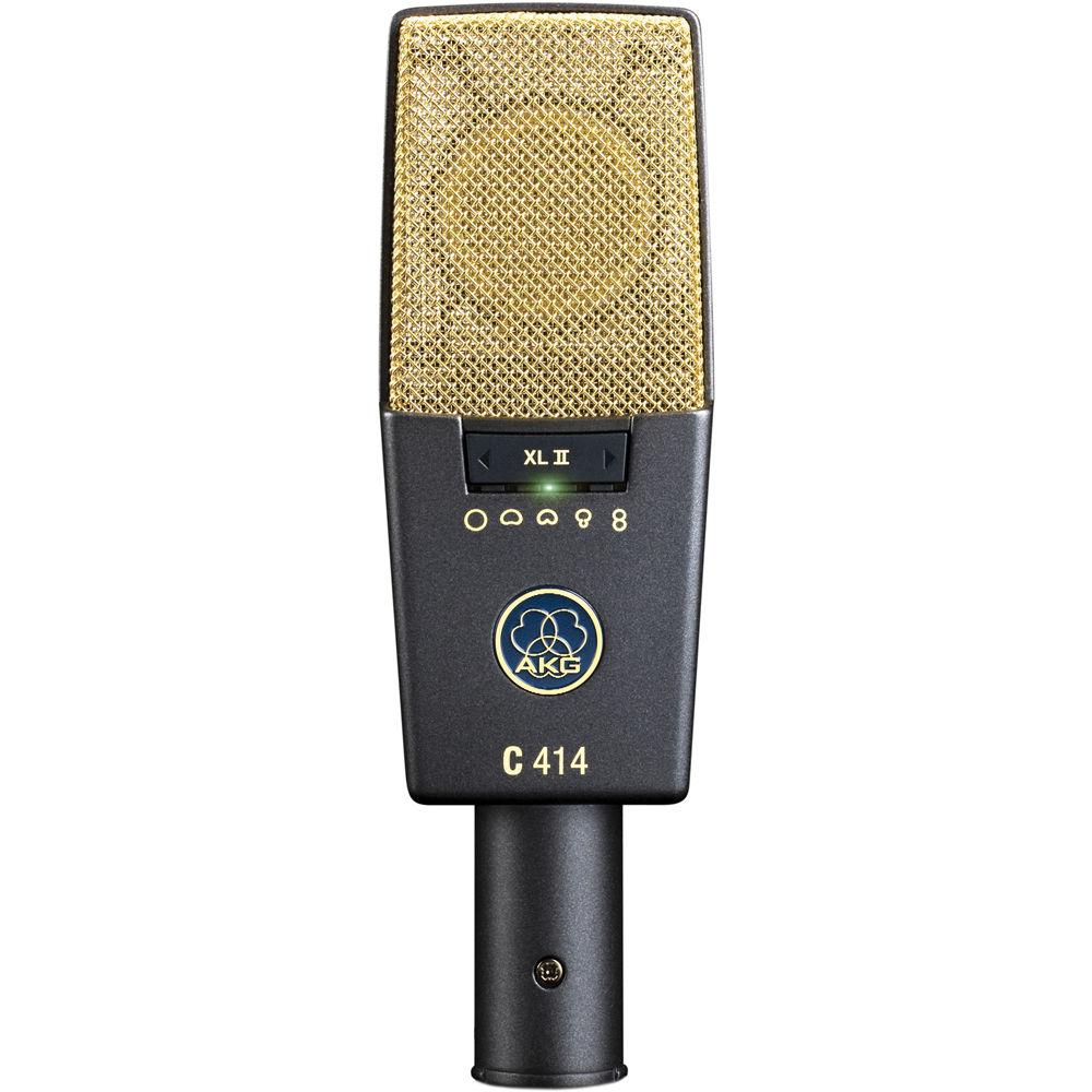 AKG C414 XLII Multi-Pattern Large-Diaphragm Condenser Microphone