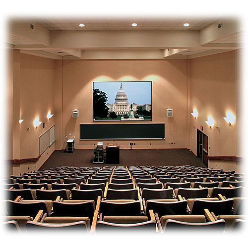 Draper 252261 Clarion Fixed Frame Projection Screen with Black Vel-Tex Frame