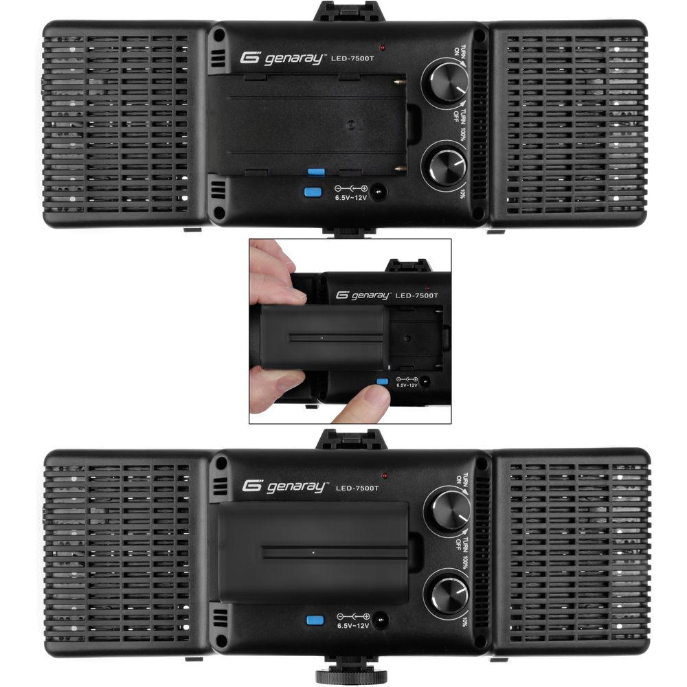 Genaray LED-7500T 320 LED Variable-Color On-Camera Light