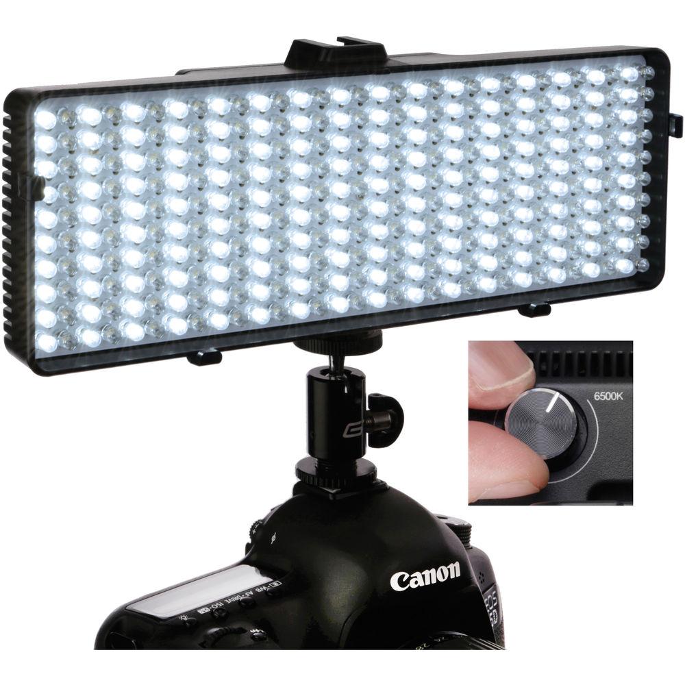 Genaray LED-7500T 320 LED Variable-Color On-Camera Light