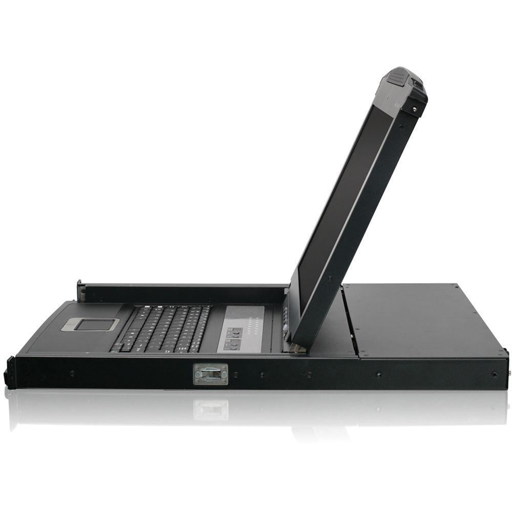 IOGEAR 16-Port LCD Combo KVM Switch with PS 2 KVM Cables