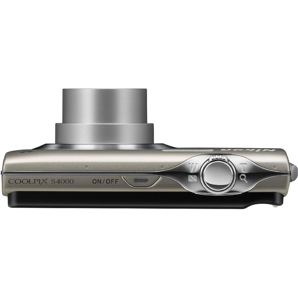 Nikon Coolpix S4000 Digital Camera - Refurbished