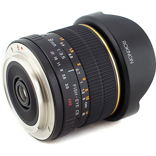 Rokinon 8mm f 3.5 Fisheye Lens for Canon EF