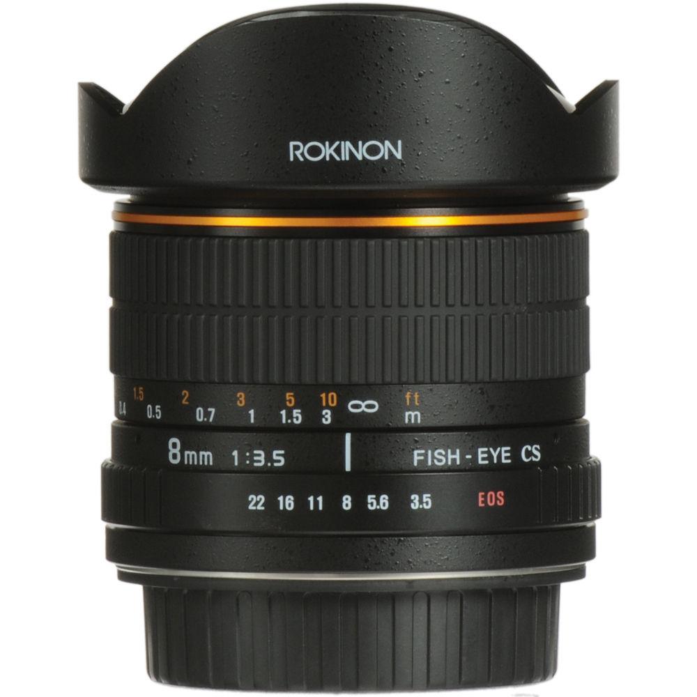 Rokinon 8mm f 3.5 Fisheye Lens for Canon EF