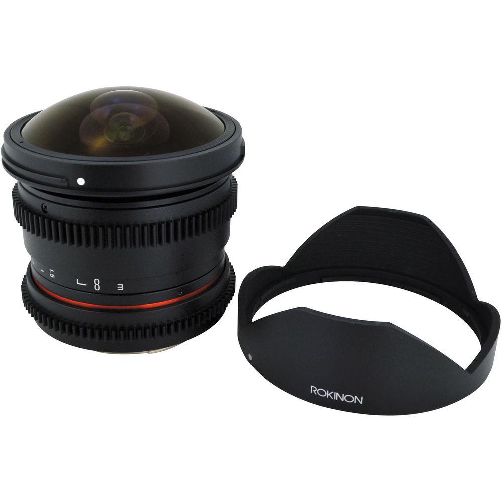 Rokinon 8mm T3.8 Cine UMC Fisheye CS II Lens for Sony A Mount