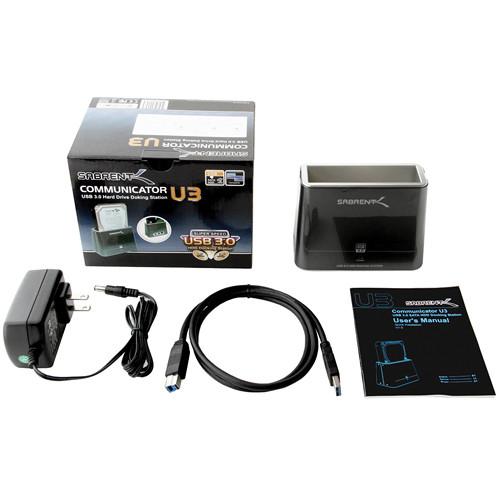 Sabrent USB 3.0 Docking Station for SATA II or SATA I 3.5" Hard Drives