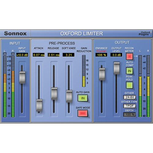 Sonnox Broadcast Production Plug-In Collection