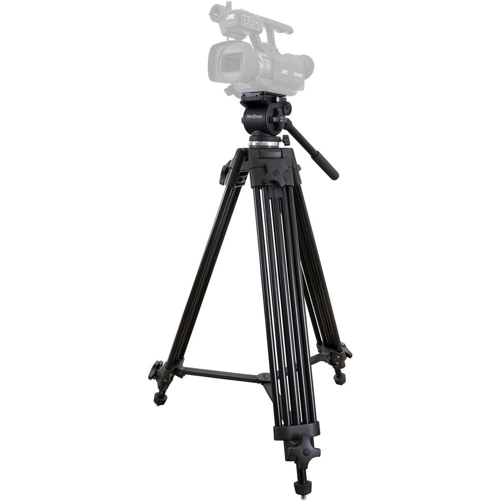 VariZoom VZ-TK75A Video Tripod System & VZ-Stealth Lens Control Kit