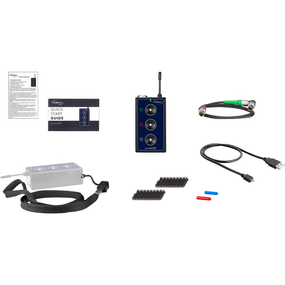 Ambient Recording NanoLockit Pro Kit Blue for ARRI ALEXA Mini