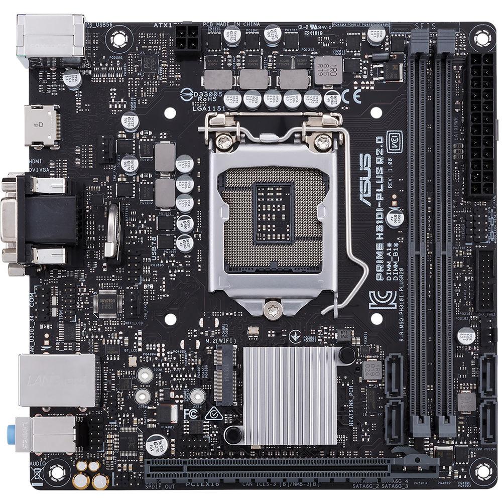 ASUS Prime H310I-Plus R2.0 CSM LGA 1151 Mini-ITX Motherboard