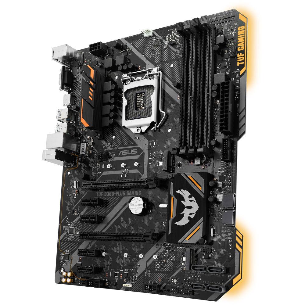 ASUS TUF B360-Plus Gaming LGA 1151 ATX Motherboard