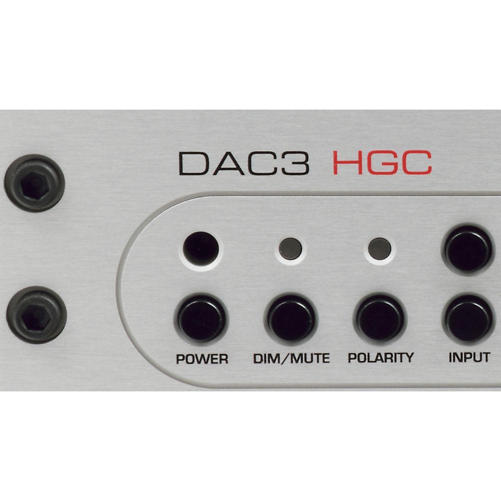 Benchmark DAC3-HGC Reference DAC and Stereo Preamp with HPA2 Headphone Amplifier