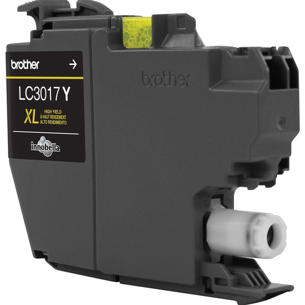 Brother LC3017Y High Yield XL Yellow Ink Cartridge