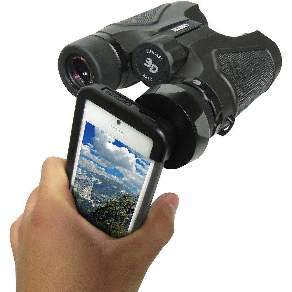 Carson HookUpz Digiscoping Adapter for iPhone 4 4s 5 5s SE