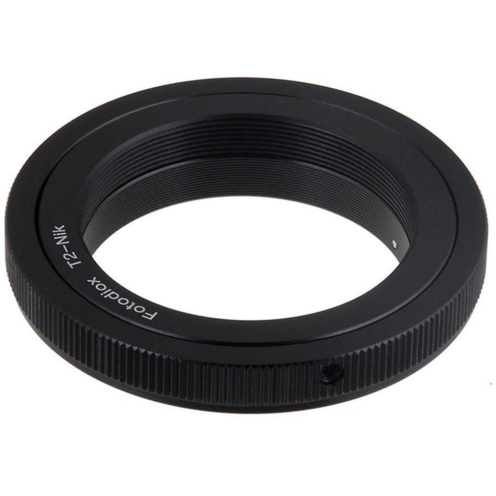 FotodioX Lens Mount Adapter for T-Mount T T-2 Screw Mount SLR Lens to Nikon F Mount SLR Camera Body
