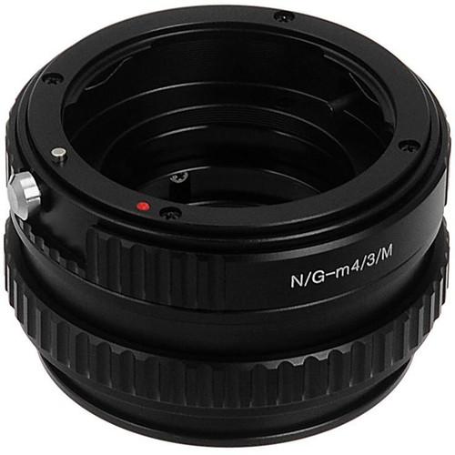 FotodioX Macro Lens Mount Adapter for Nikon G-Type F-Mount Lens to Micro Four Thirds Camera