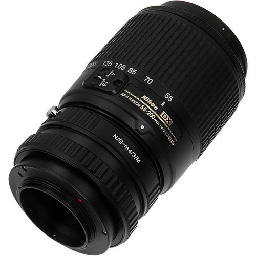 FotodioX Macro Lens Mount Adapter for Nikon G-Type F-Mount Lens to Micro Four Thirds Camera