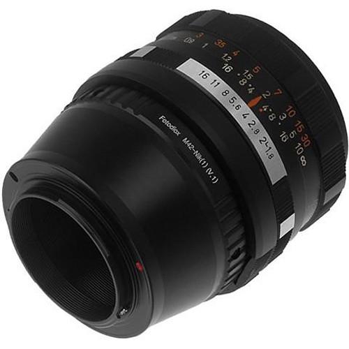 FotodioX Mount Adapter for M42 Type 1 Lens to Nikon 1-Series Camera