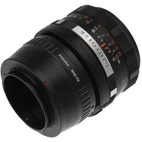 FotodioX Mount Adapter for M42 Type 2 Lens to Fujifilm X-Mount Camera