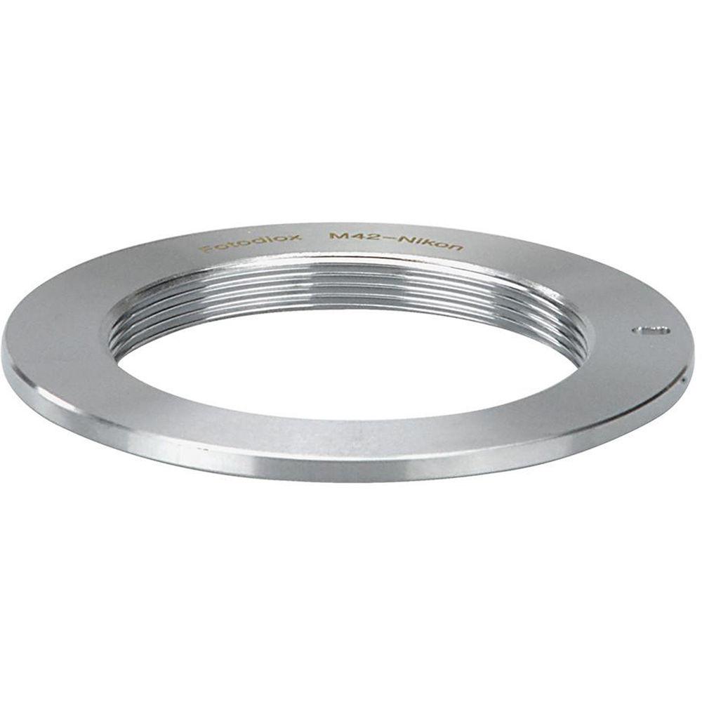 FotodioX Pro Mount Adapter for M42 Type 1 Lens to Nikon F-Mount Camera