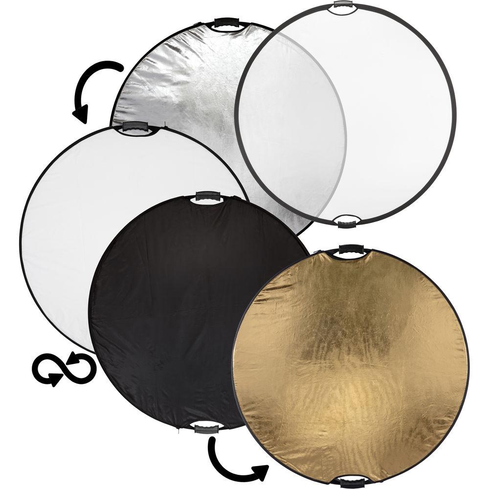 Impact 5-in-1 Collapsible Circular Reflector with Handles