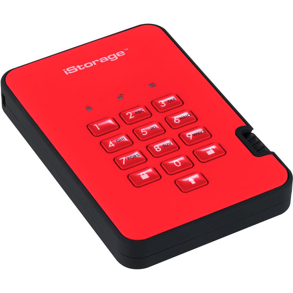 Istorage 2TB diskAshur2 USB 3.1 Encrypted Portable SSD