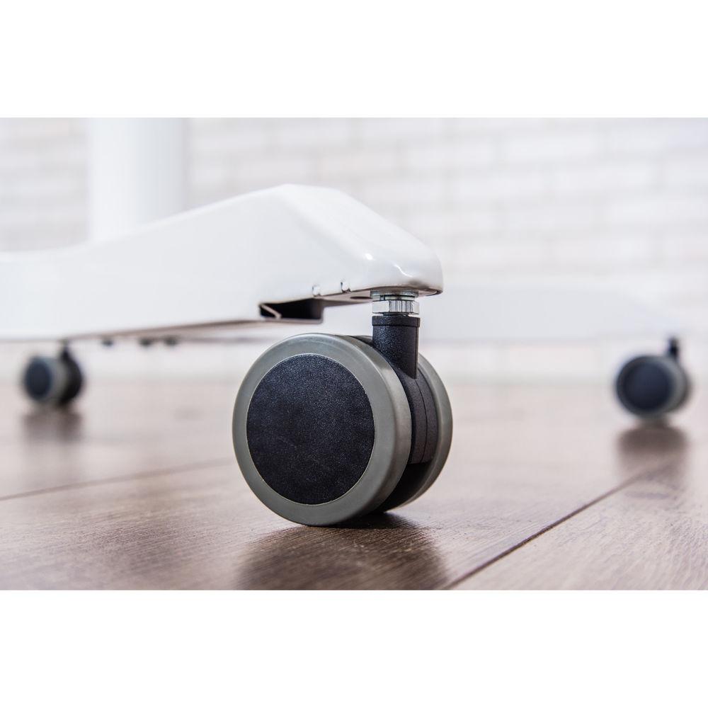 Luxor 32" Pneumatic Height Adjustable Square Cafe Table