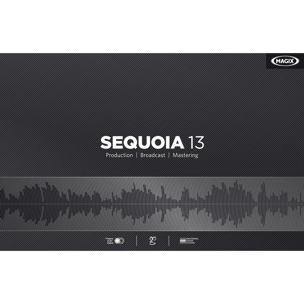 MAGIX Entertainment Sequoia 13 - Audio Production, Broadcast, and Mastering Software