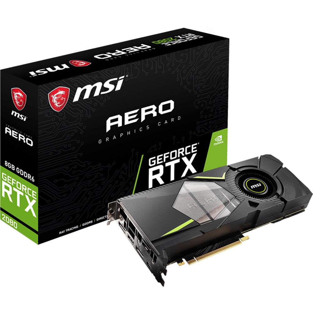 MSI GeForce RTX 2080 AERO Graphics Card
