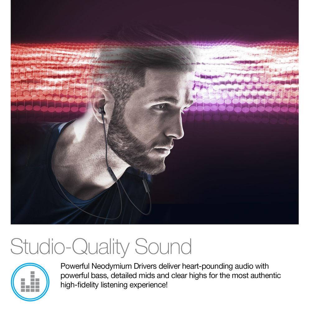 Naztech Alloy Wireless Magnetic Earphones