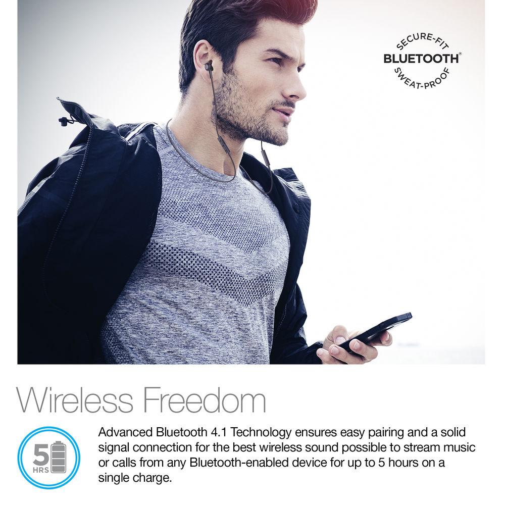 Naztech Alloy Wireless Magnetic Earphones