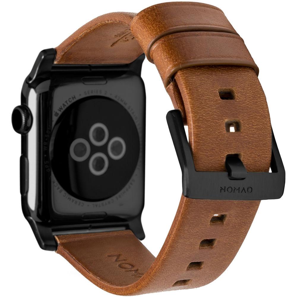 Nomad Leather Strap for 42mm 44mm Apple Watch