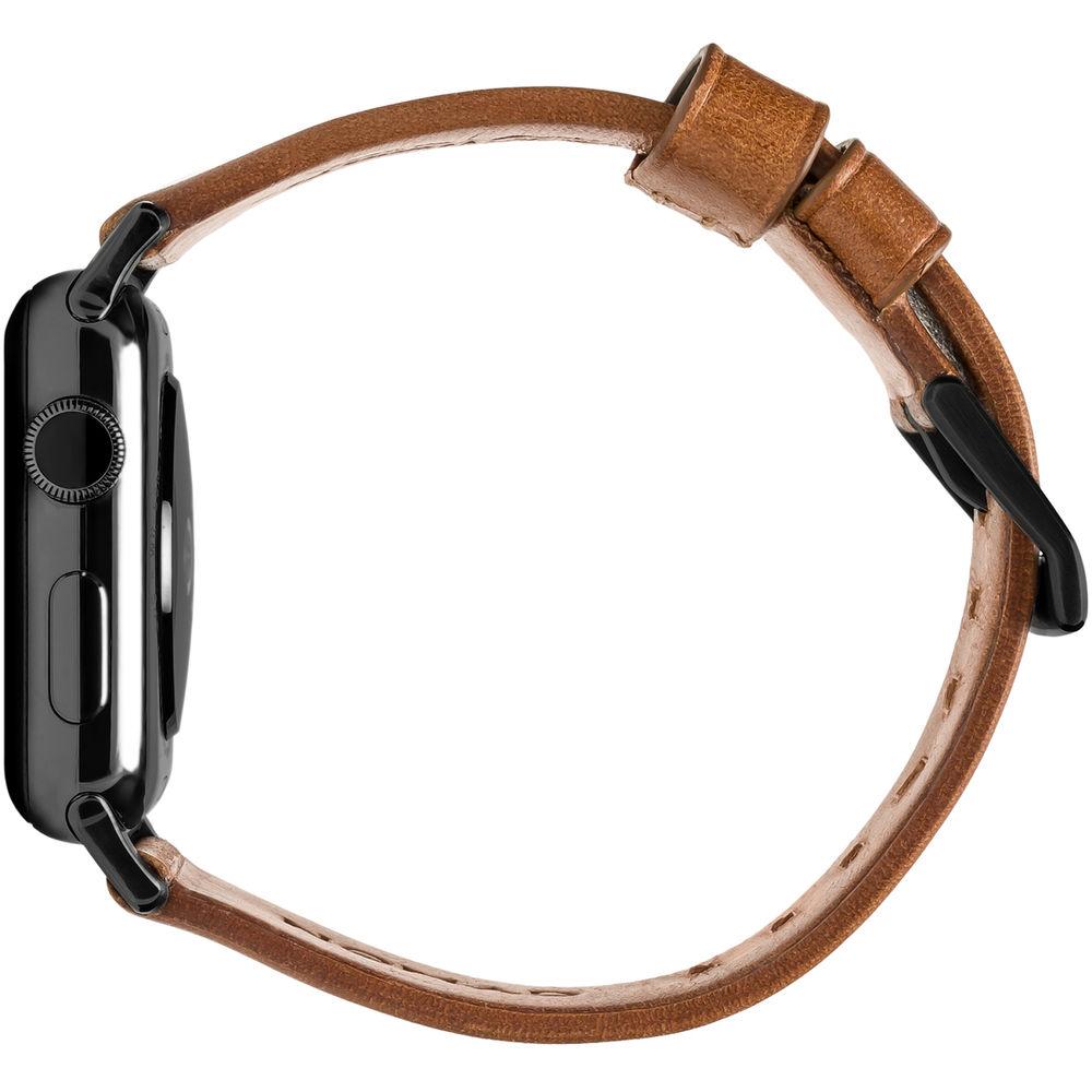 Nomad Leather Strap for 42mm 44mm Apple Watch