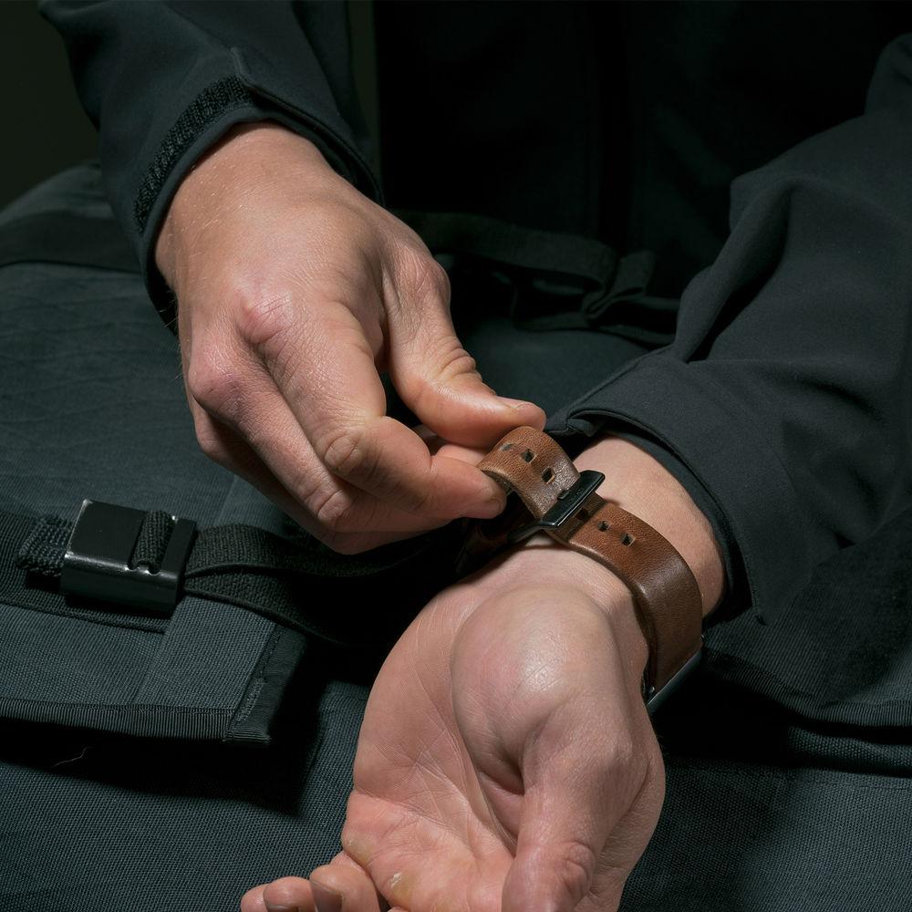 Nomad Leather Strap for 42mm 44mm Apple Watch