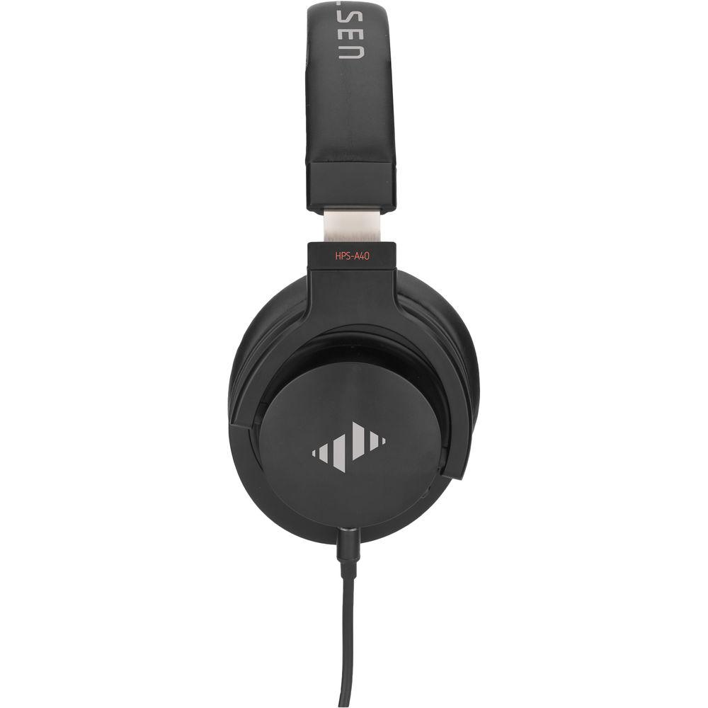 Polsen HPS-A40 Headphones with 3-Level Bass Adjustment