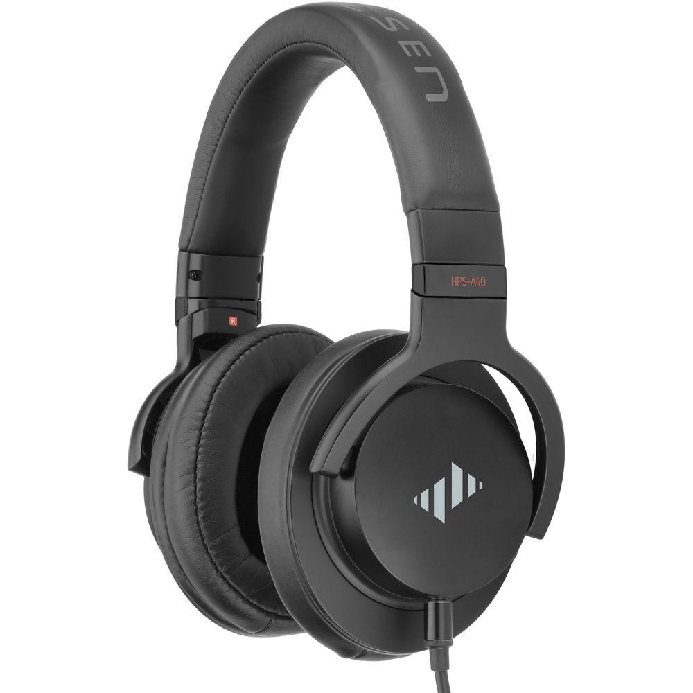 Polsen HPS-A40 Headphones with 3-Level Bass Adjustment