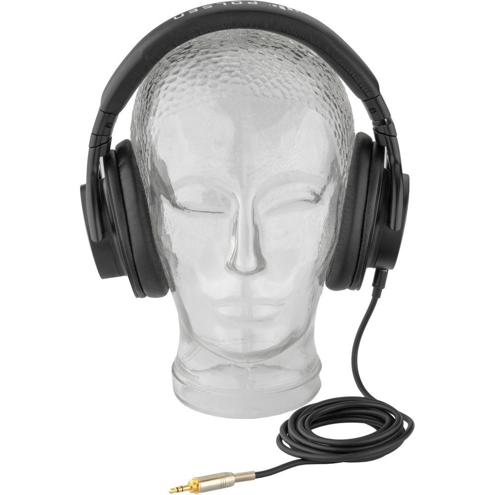Polsen HPS-A40 Headphones with 3-Level Bass Adjustment