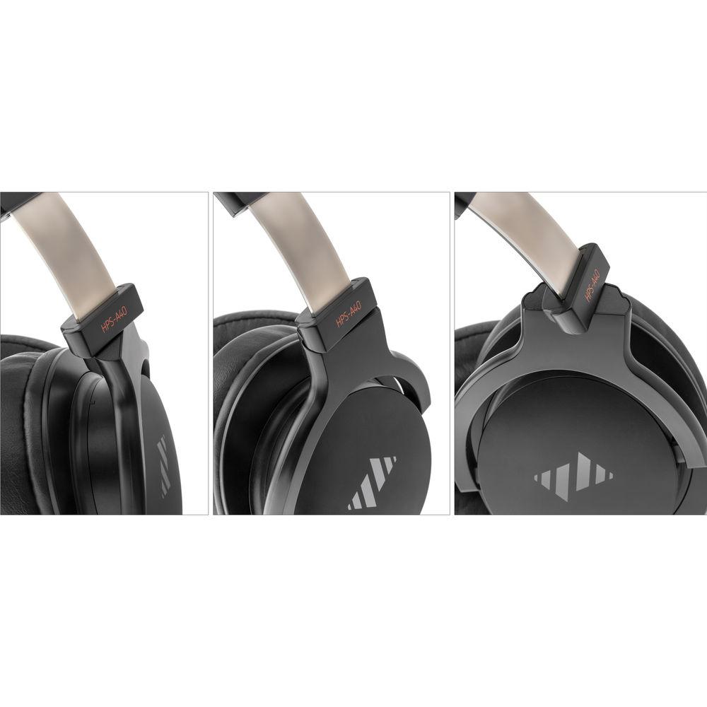 Polsen HPS-A40 Headphones with 3-Level Bass Adjustment