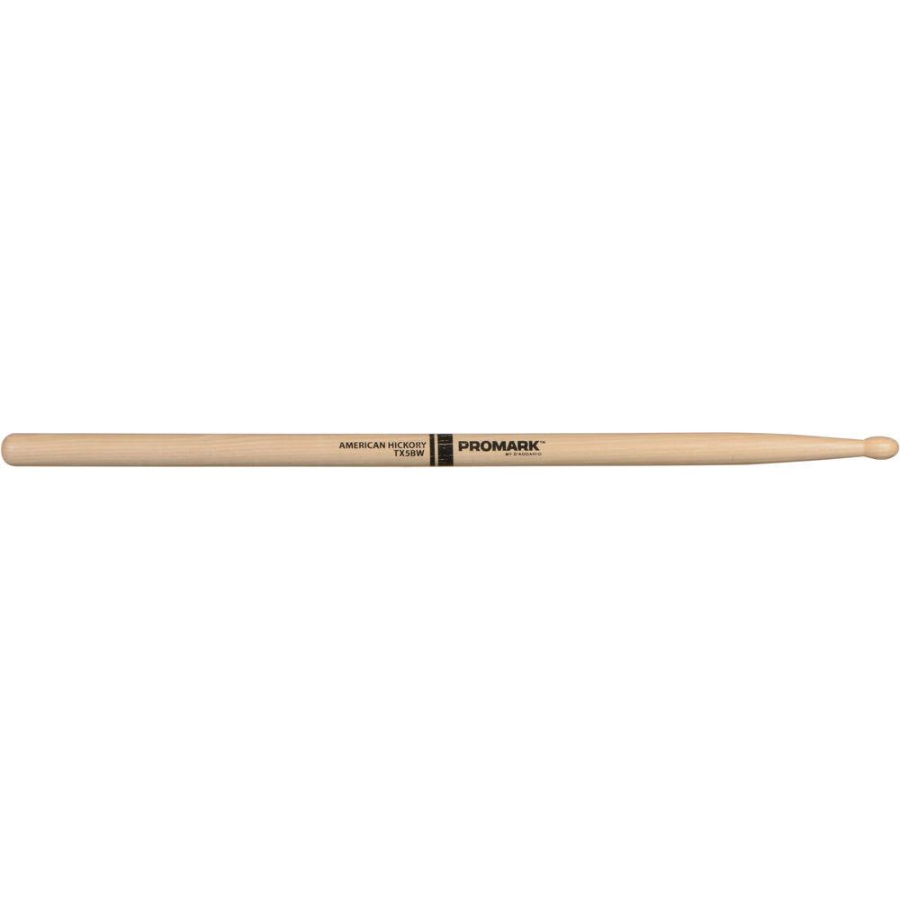 Promark Hickory Classic 5B Wood Tip Drumsticks by D